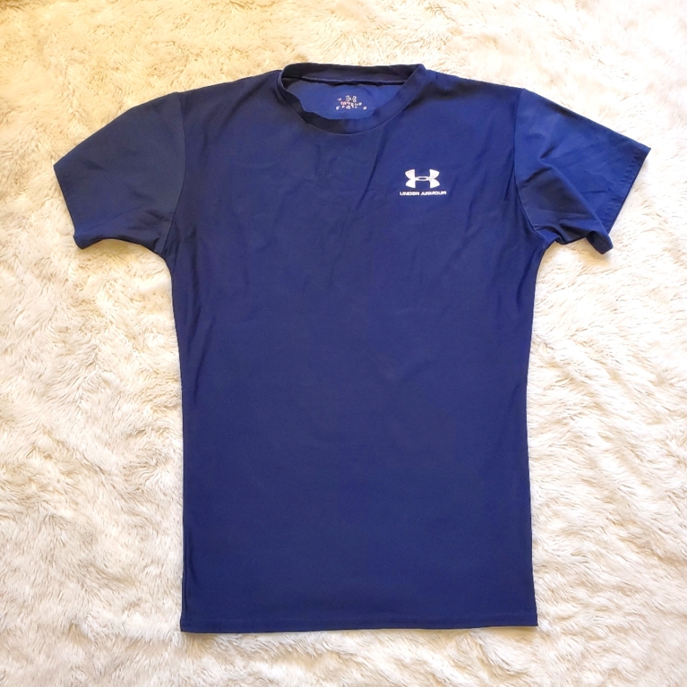Underarmour Fitted Athletic TShirt Blue